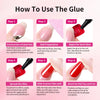 Upgraded Kit Super Strong Semi-Solid Glue and Pinpoint Remover