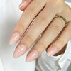Almond Solid Color Soft Gel Press Ons A461-MH-3