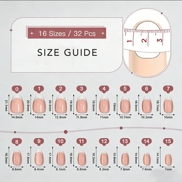 Almond Medium Solid Color Chrome Black Soft Gel Press Ons