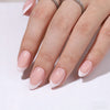 Short Almond French Soft Gel Press Ons