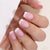 French Pink Medium Square Soft Gel Press Ons