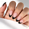 Almond French Soft Gel Press Ons XNFS170