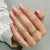 Almond French Soft Gel Press Ons XNFS248-2