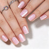 Square Medium Cat Eye Pink Soft Gel Press Ons XNMY163