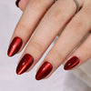 Almond Cat Eye Red Soft Gel Press Ons XNMY203