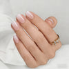 Babyboomer Short Square Soft Gel Press Ons