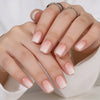 Ombre Medium Square Soft Gel Press Ons