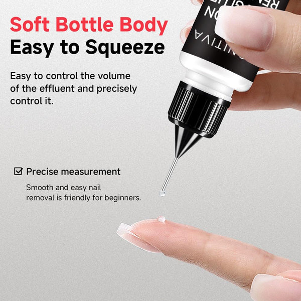 Nail Glue Remover 20ml – Gentle, Acetone-Free, No Nail Damage