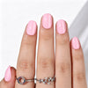 Square Solid Color Pink Soft Gel Press Ons A321 SH-4