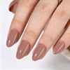 Almond Medium Nude Soft Gel Press Ons A357 MH-3