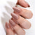 Almond Medium Nude Soft Gel Press Ons A357 MH-3