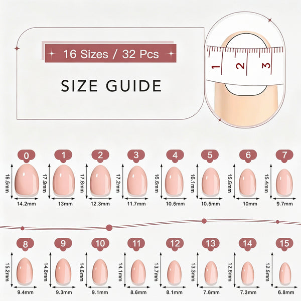 Almond Short Nude Soft Gel Press Ons XNQC075