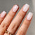 Short Square Babyboomer Ombre Pink Gel Press Ons