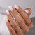 Oval Ombre Soft Gel Press Ons W072-MH-4