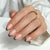 Short Almond Leopard French Tip Soft Gel Press Ons XNFS254