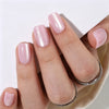Square Medium Cat Eye Pink Soft Gel Press Ons XNMY163