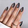 Almond Cat Eye Gray Soft Gel Press Ons XNMY285
