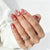 Oval Medium Cat Eye Dusty Pink Soft Gel Press Ons XNMY289