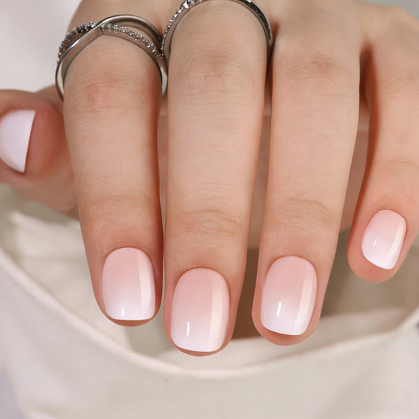 Babyboomer Short Square Soft Gel Press Ons